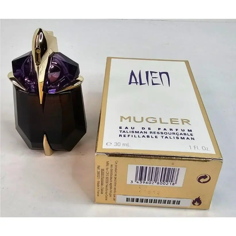 Alien By Mugler Perfume 1.0oz / 30ml Edp Refillable Talisman