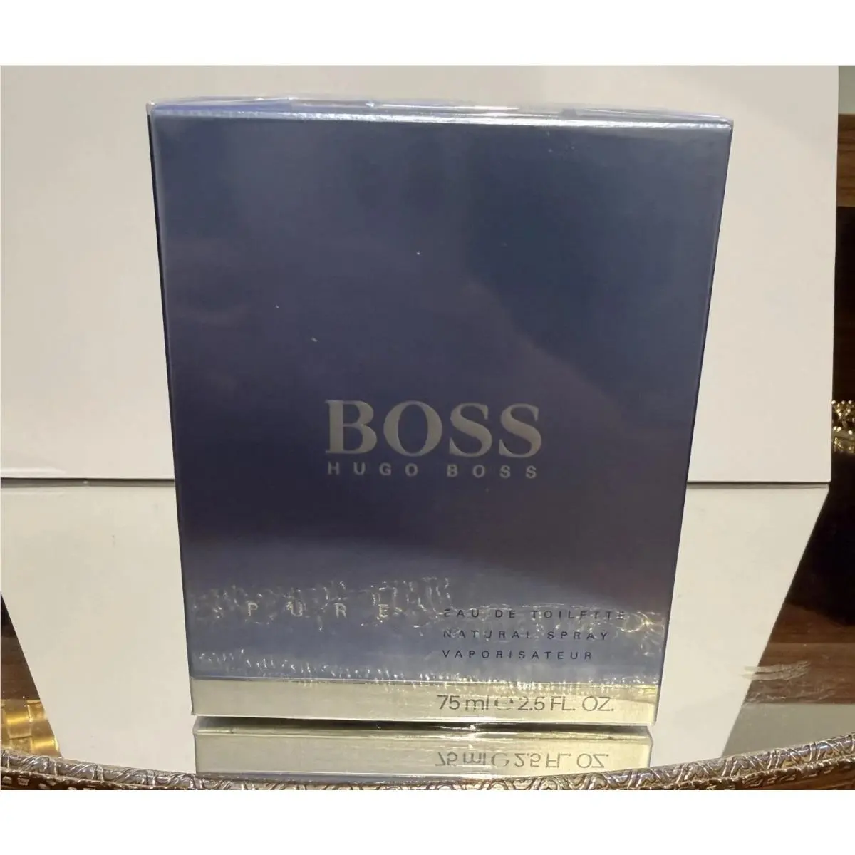 Hugo Boss Pure 75ml/2.5oz Edt Spray For Men Rare