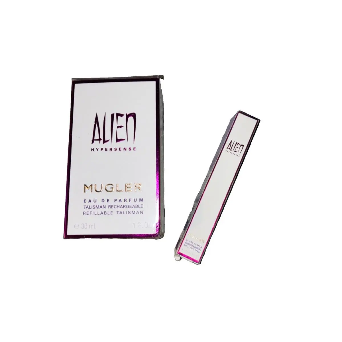 Alien By Mugler Perfume 1.0oz / 30ml Edp Refillable Talisman 1 Travel 10 ML