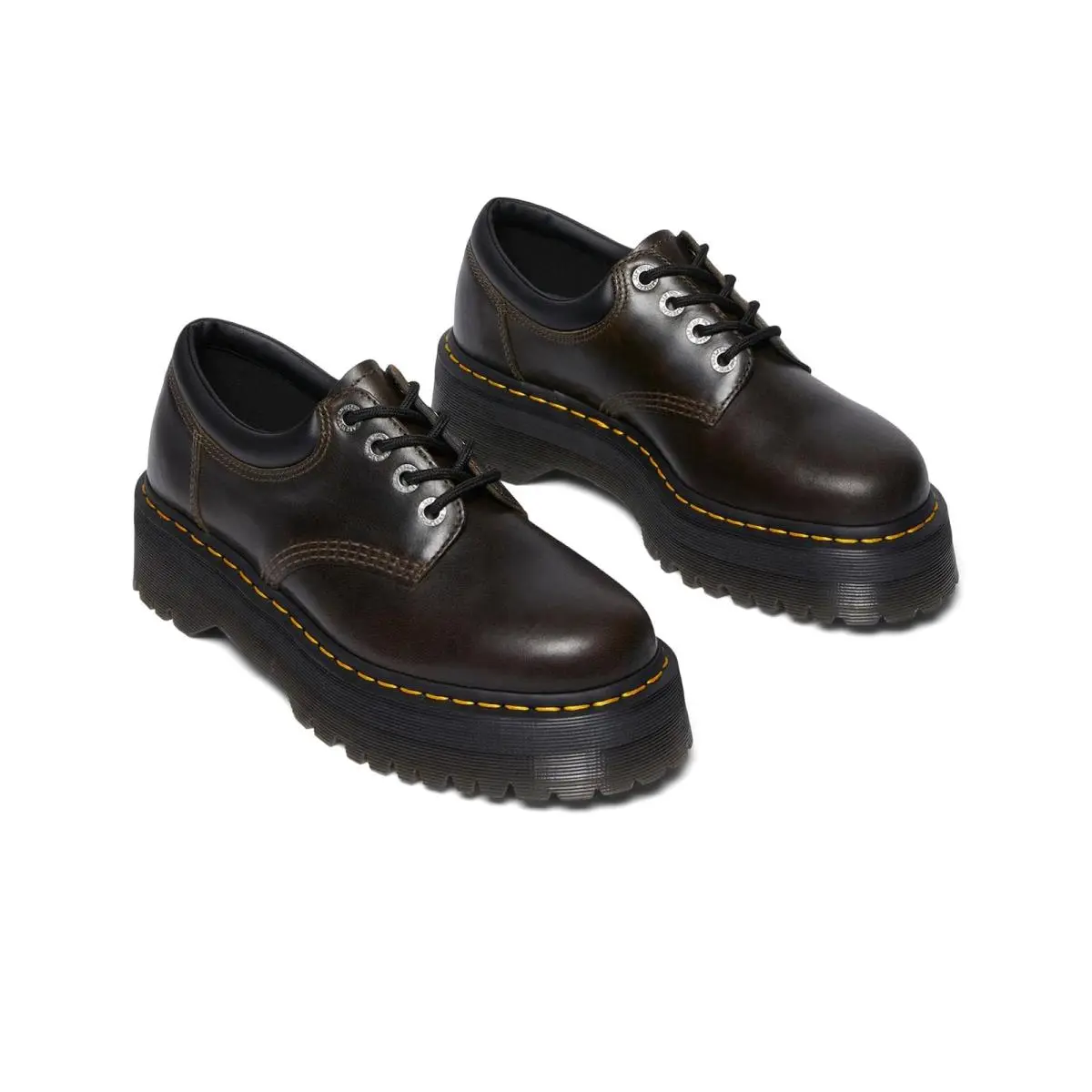 Unisex Oxfords Dr. Martens 8053 Quad Leather Platform Shoes