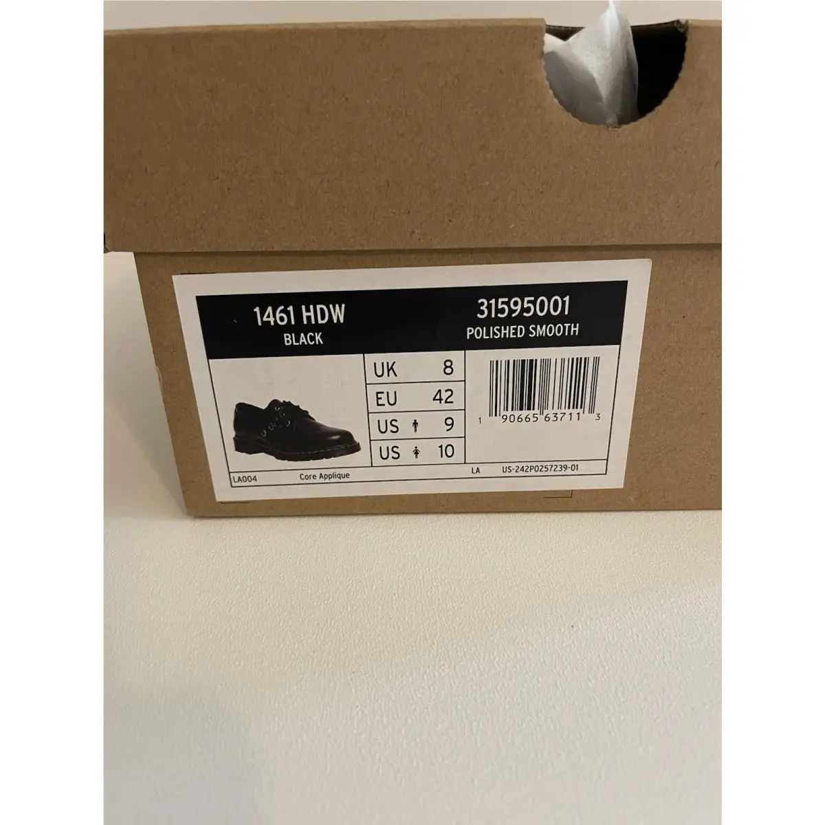 Dr. Martens shoes - 1461 HDW - HDW - Black 6