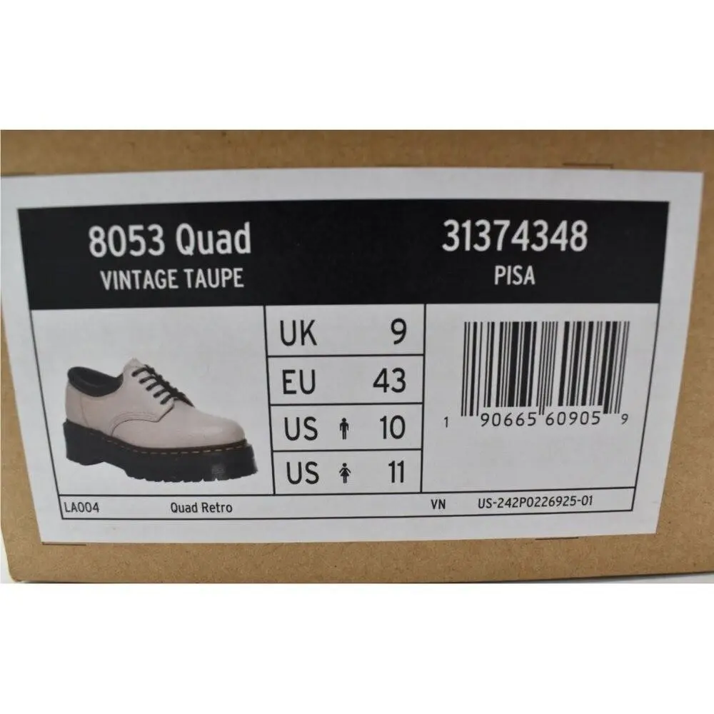 Dr. Martens shoes - 8053 Quad - Quad - Brown 11