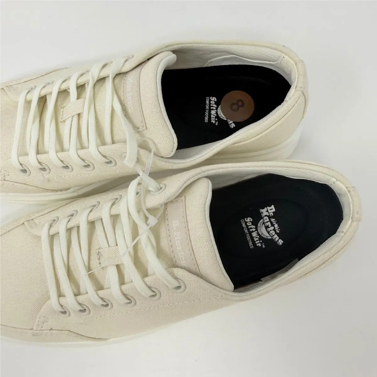 Dr. Martens shoes - Brookline 6 Eye - Brookline Eye - Ivory 2