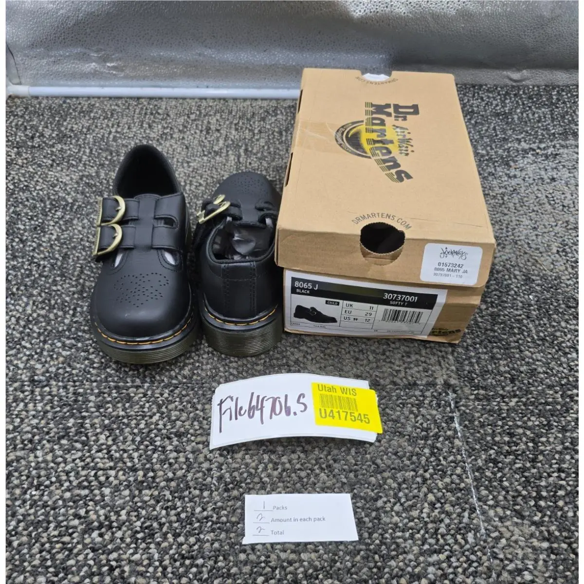 Dr. Martens shoes - Dr. Martens 8065 Softy T - Black (UPC: 190665537079) 7