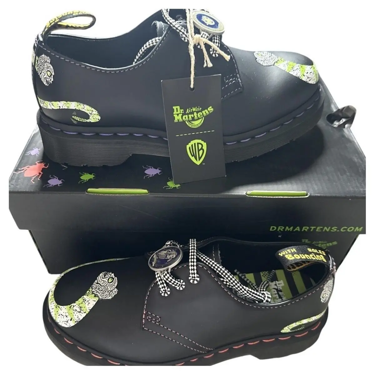 Dr. Martens shoes - 1461 WB BEETLEJUICE - BEETLEJUICE - Black 1
