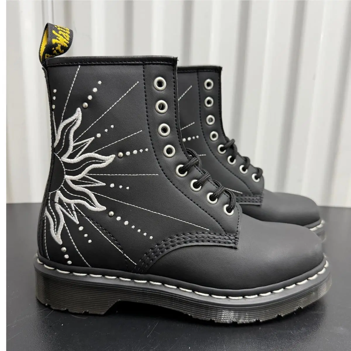 Dr. Martens shoes - 1460 Solar Flare - Solar Flare - Black 0