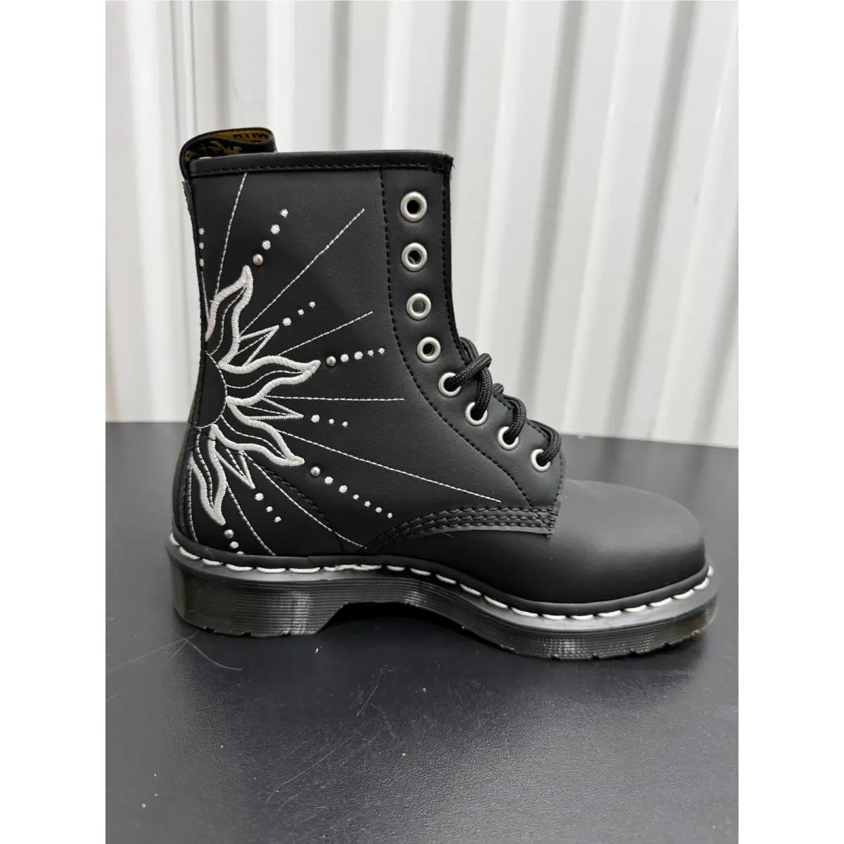 Dr. Martens shoes - 1460 Solar Flare - Solar Flare - Black 4