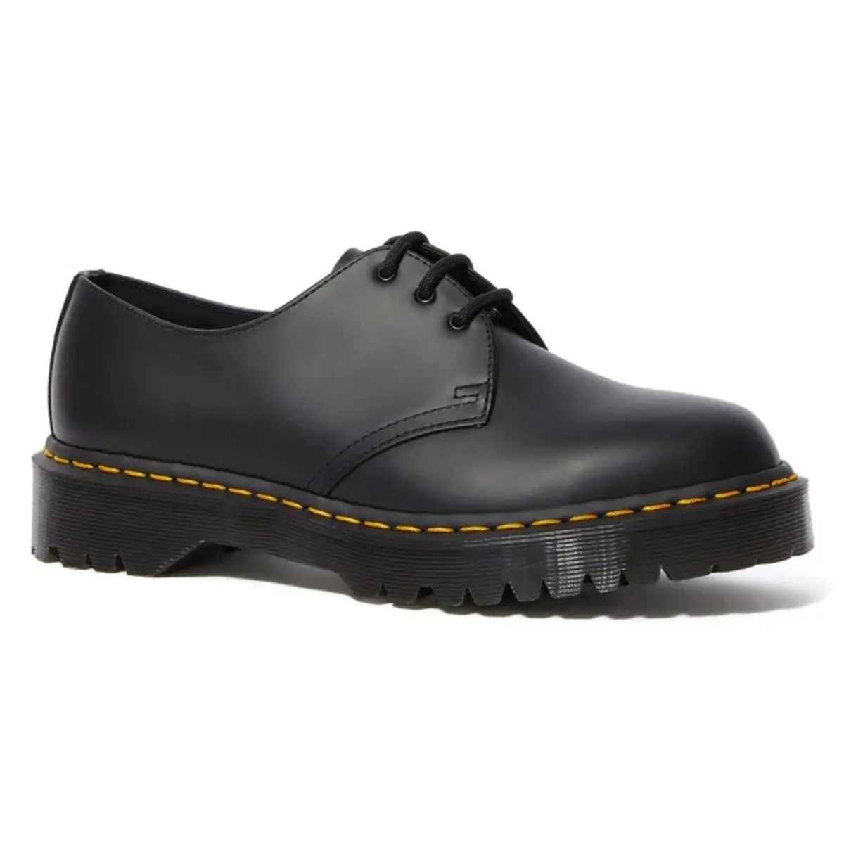 Dr. Martens 1461 Unisex Bex Smooth Black Sz Usm 6/USL 7
