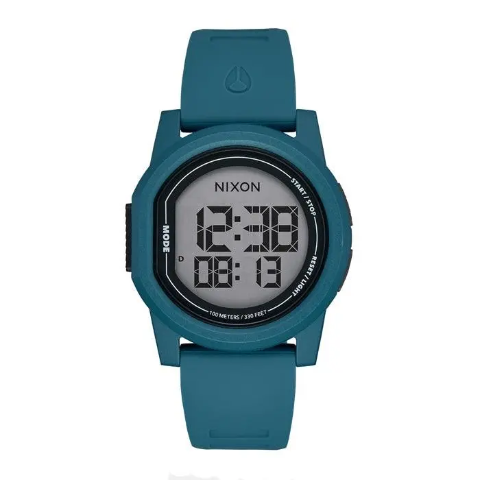Nixon Men`s Disk Oceanic/positive Digital Quartz 39mm Watch A1370-5192-00