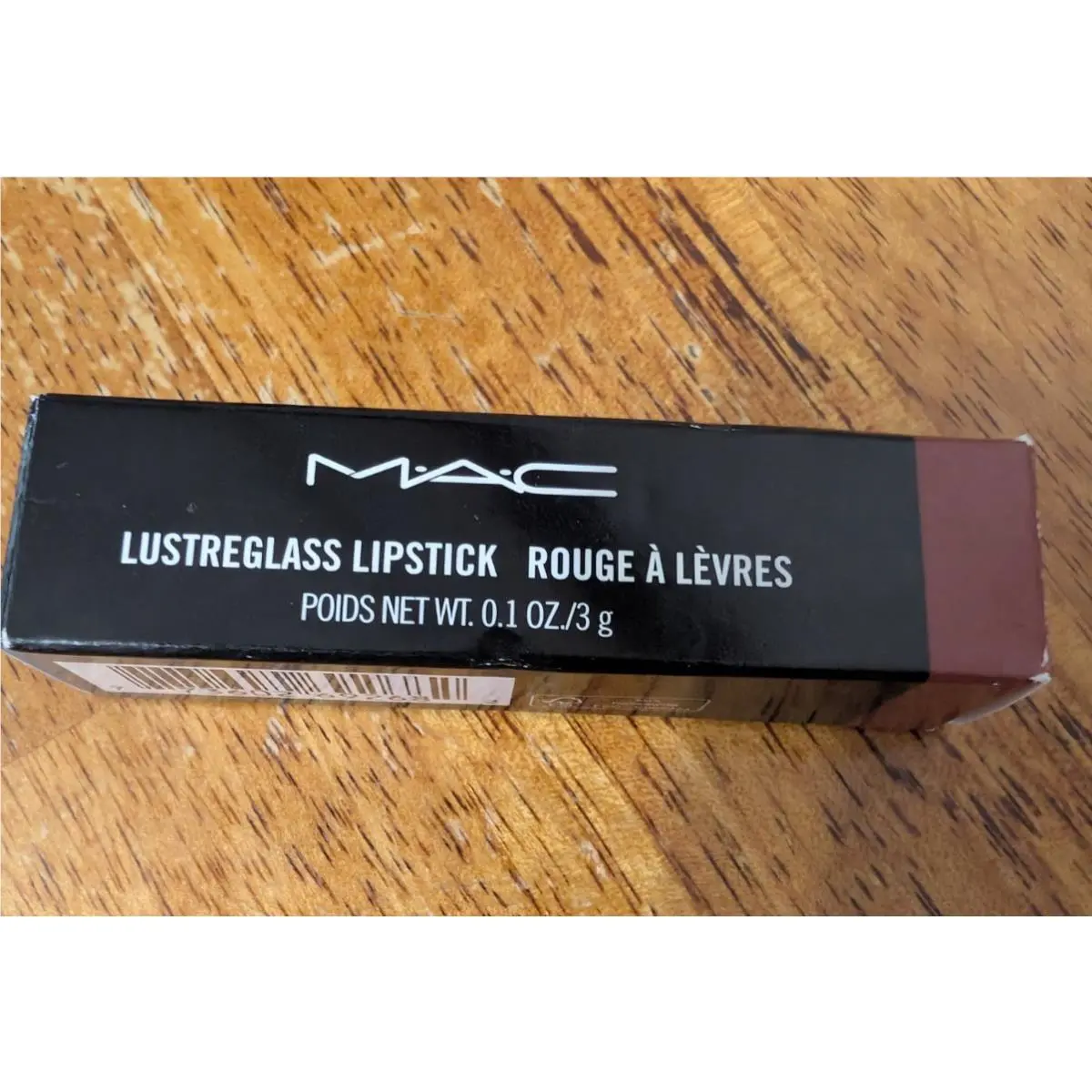 Mac Lustreglass Lipstick 563 Obviously Full Size by MAC Cosmetics
