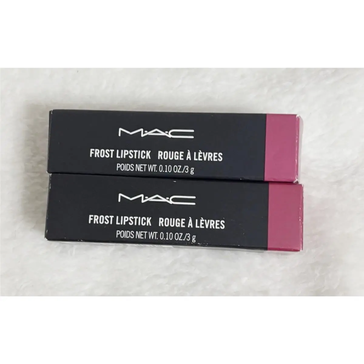 Mac Lot of 2 Frost Lipstick 311 York Apple .10 oz by MAC Cosmetics