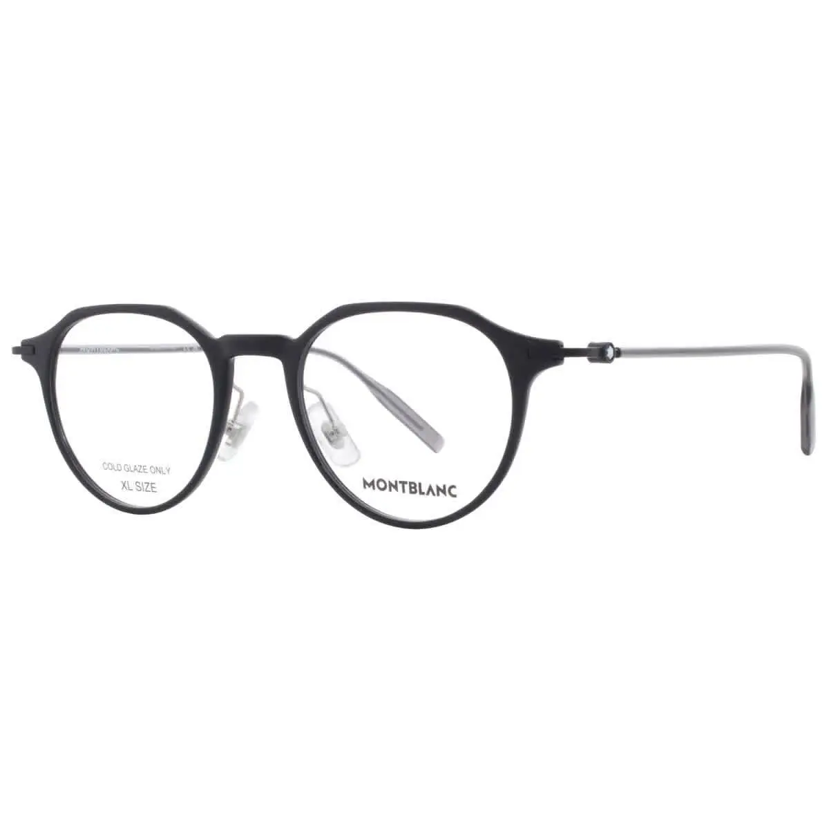 Demo Oval Men`s Eyeglasses MB0355O 001 49 MB0355O 001 49 by Montblanc
