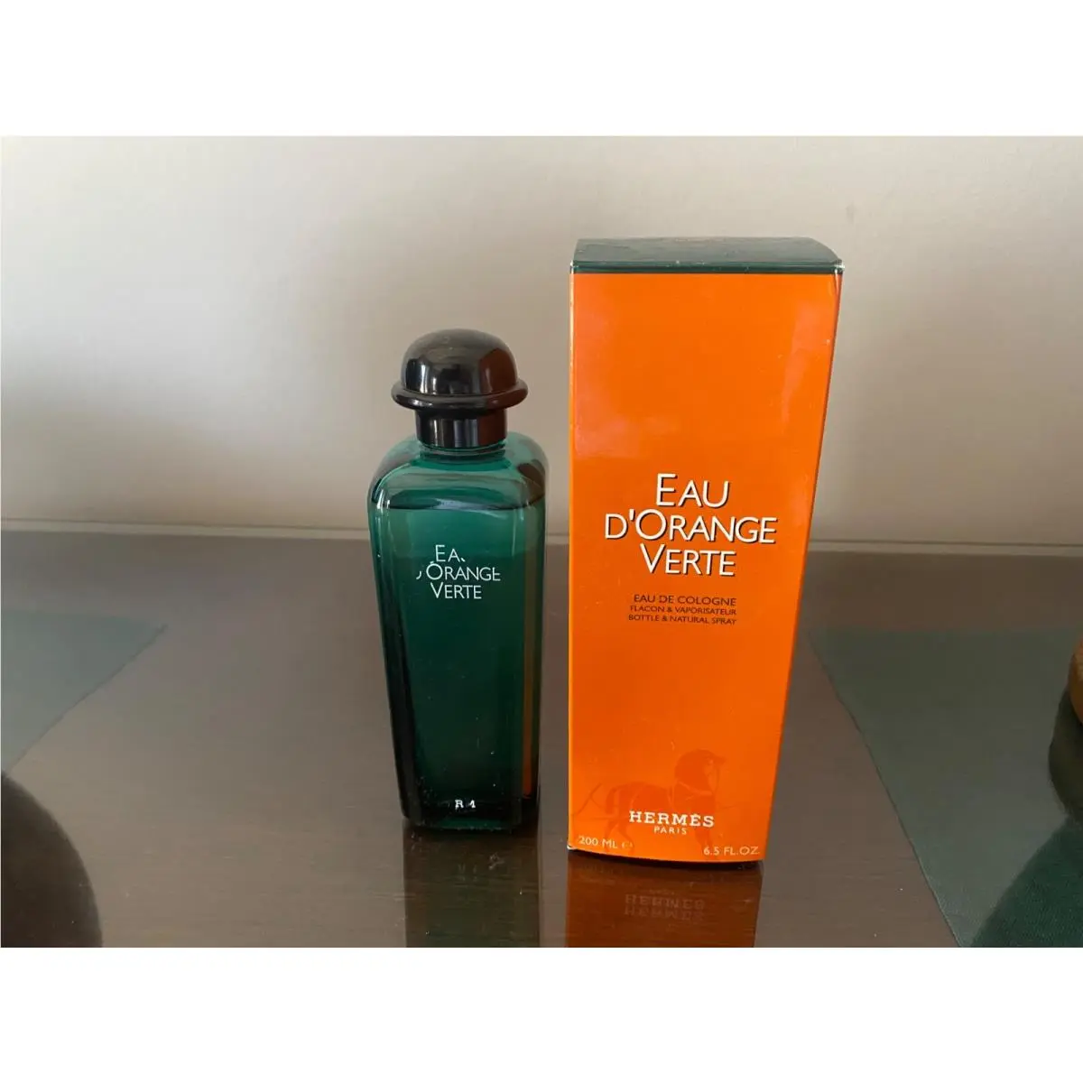Vintage  Eau D`orange Verte 6.7oz Unisex Eau de Cologne by Hermes
