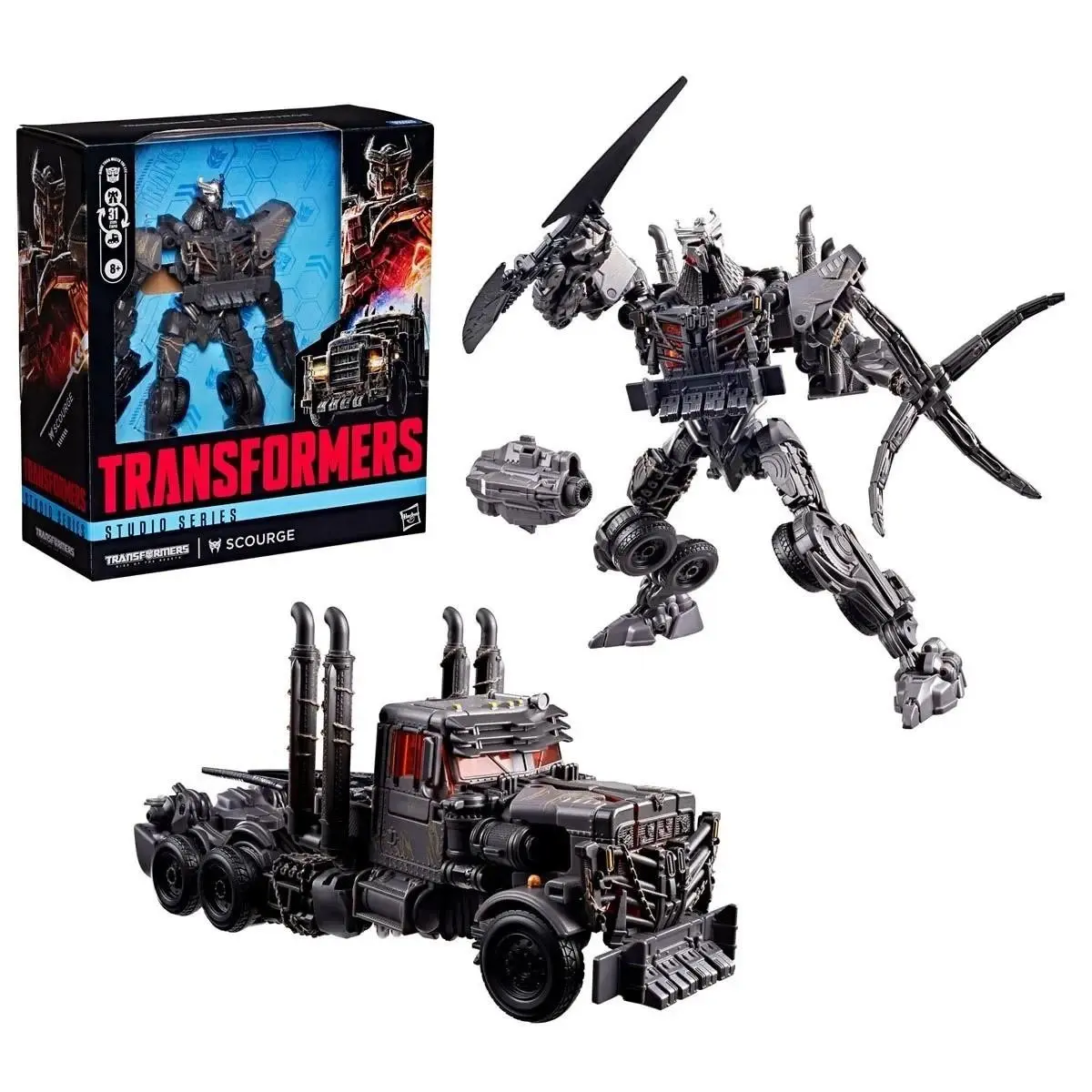 Transformers Studio Series Rise of The Beasts Scourge 8.5 in Action Figure