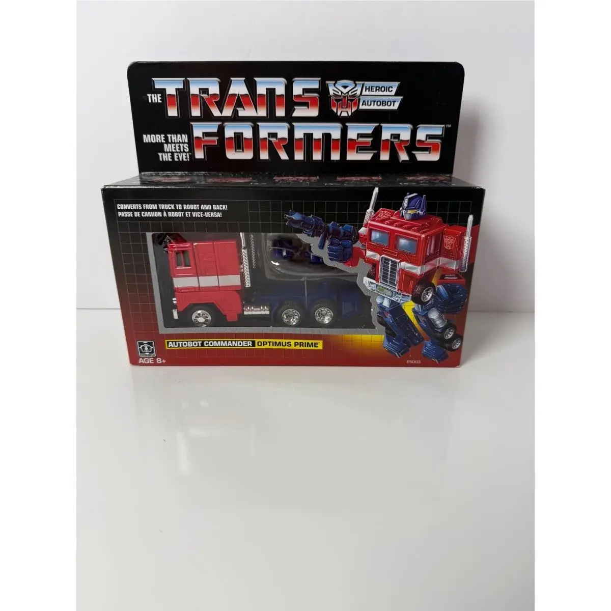Transformers Vintage G1 Optimus Prime Reissue Action Figure Hasbro E5003