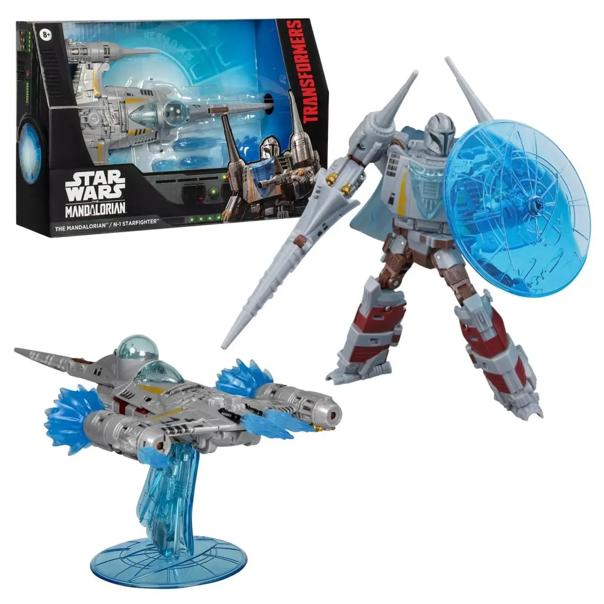 Transformers x Star Wars 7.5-Inch N-1 Starfighter Action Figure