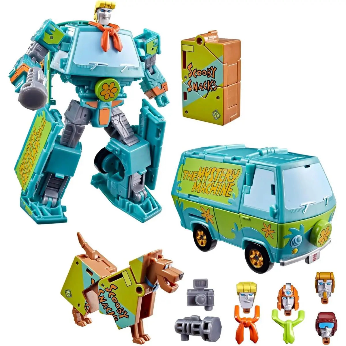 Transformers Scooby Doo Mysterious Prime Automutt Converting Action Figure Set