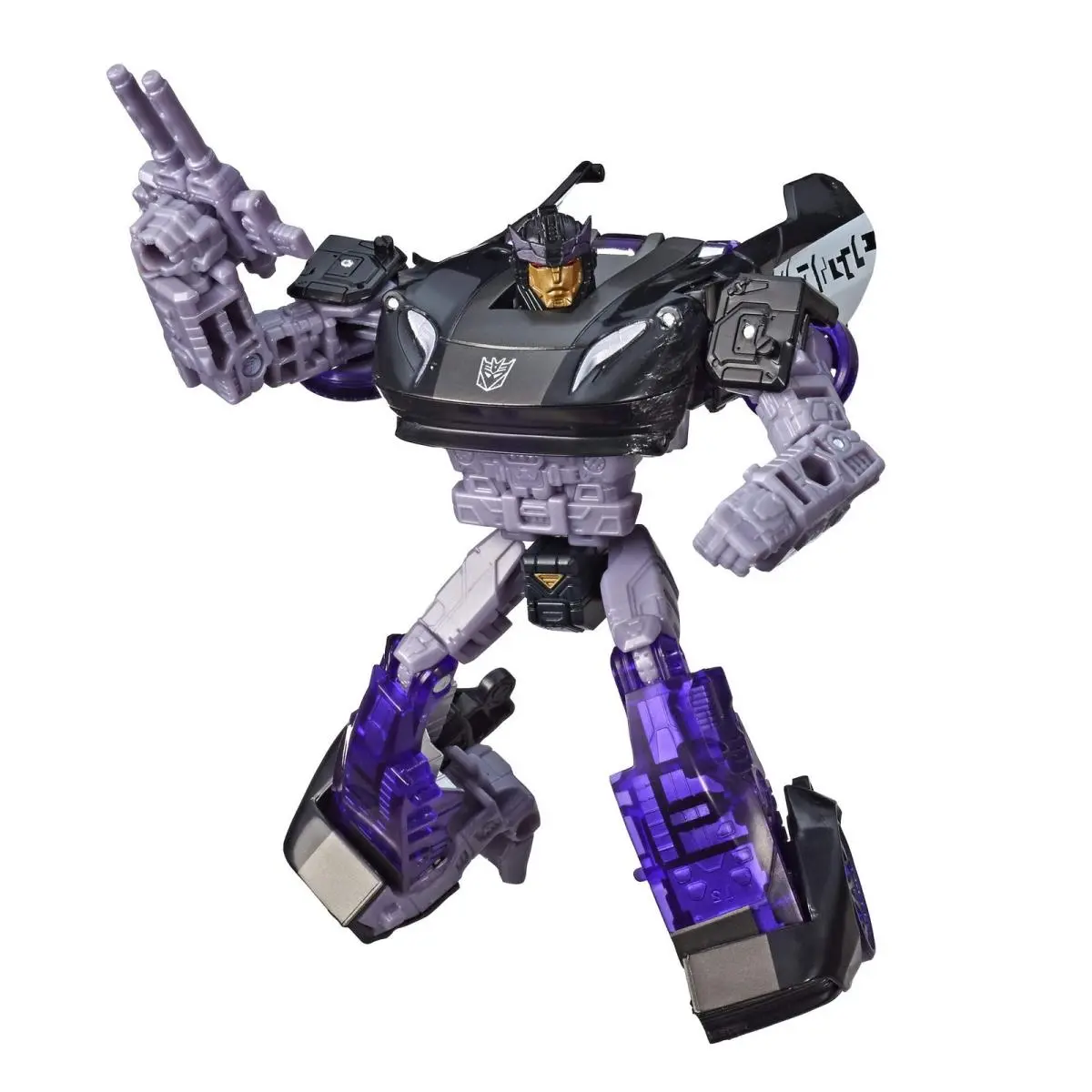 Transformers Toys Generations War Cybertron Deluxe WFC-S41 Barricade Figure