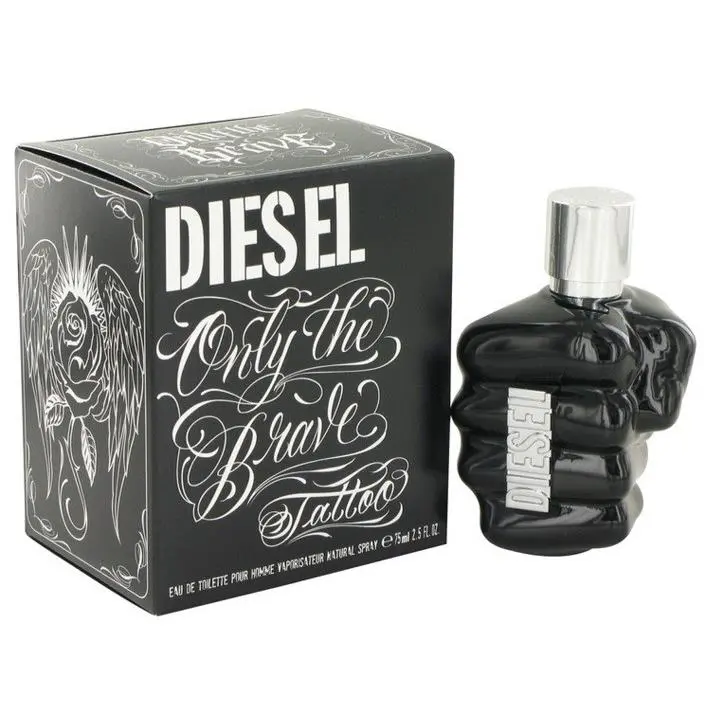 Only The Brave Tattoo  2.5 oz 75 ml Eau de Toilette Men Cologne Spray by Diesel