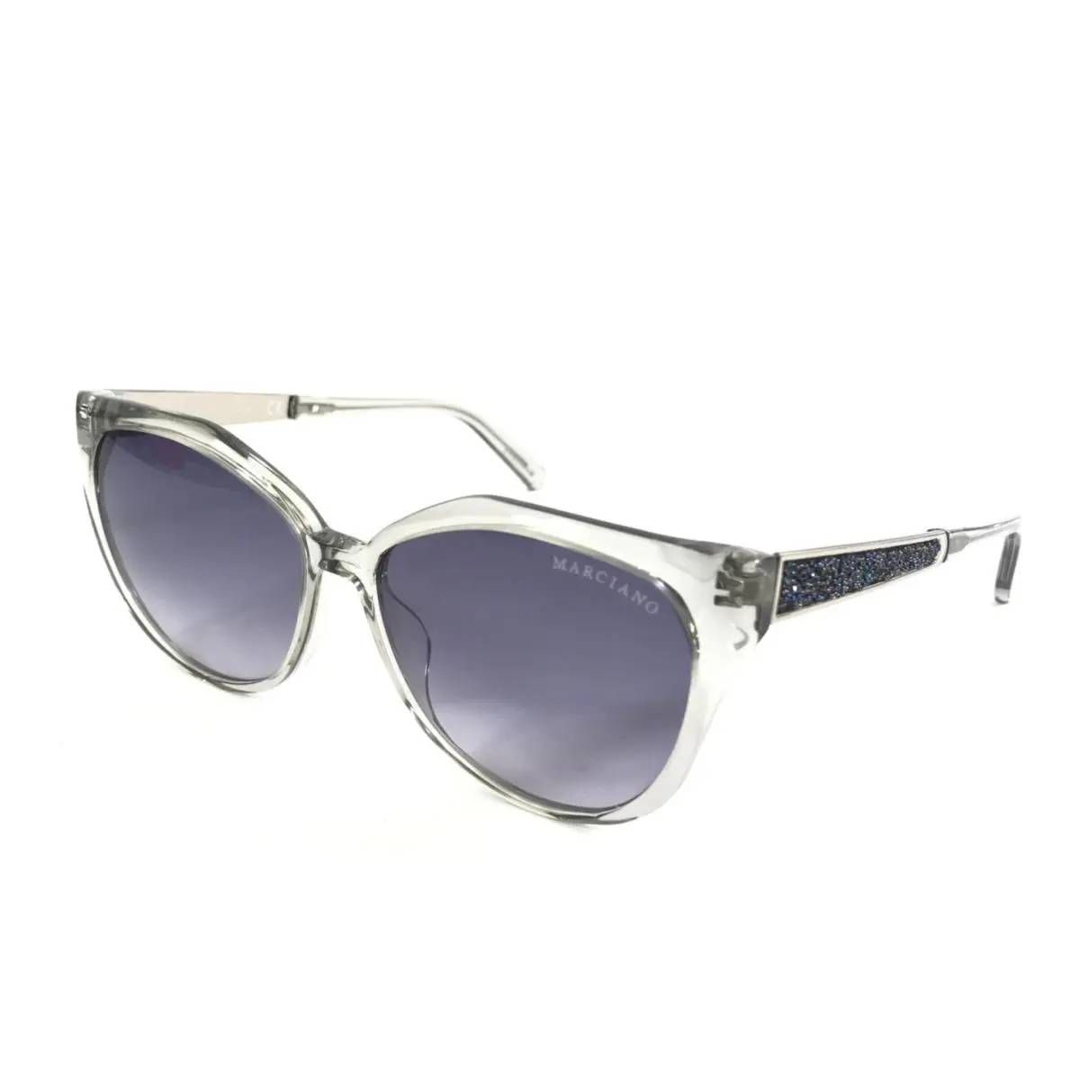 Guess by Marciano Sunglasses GM0804 20W Crystal Grey with Gradient Purple Lenses