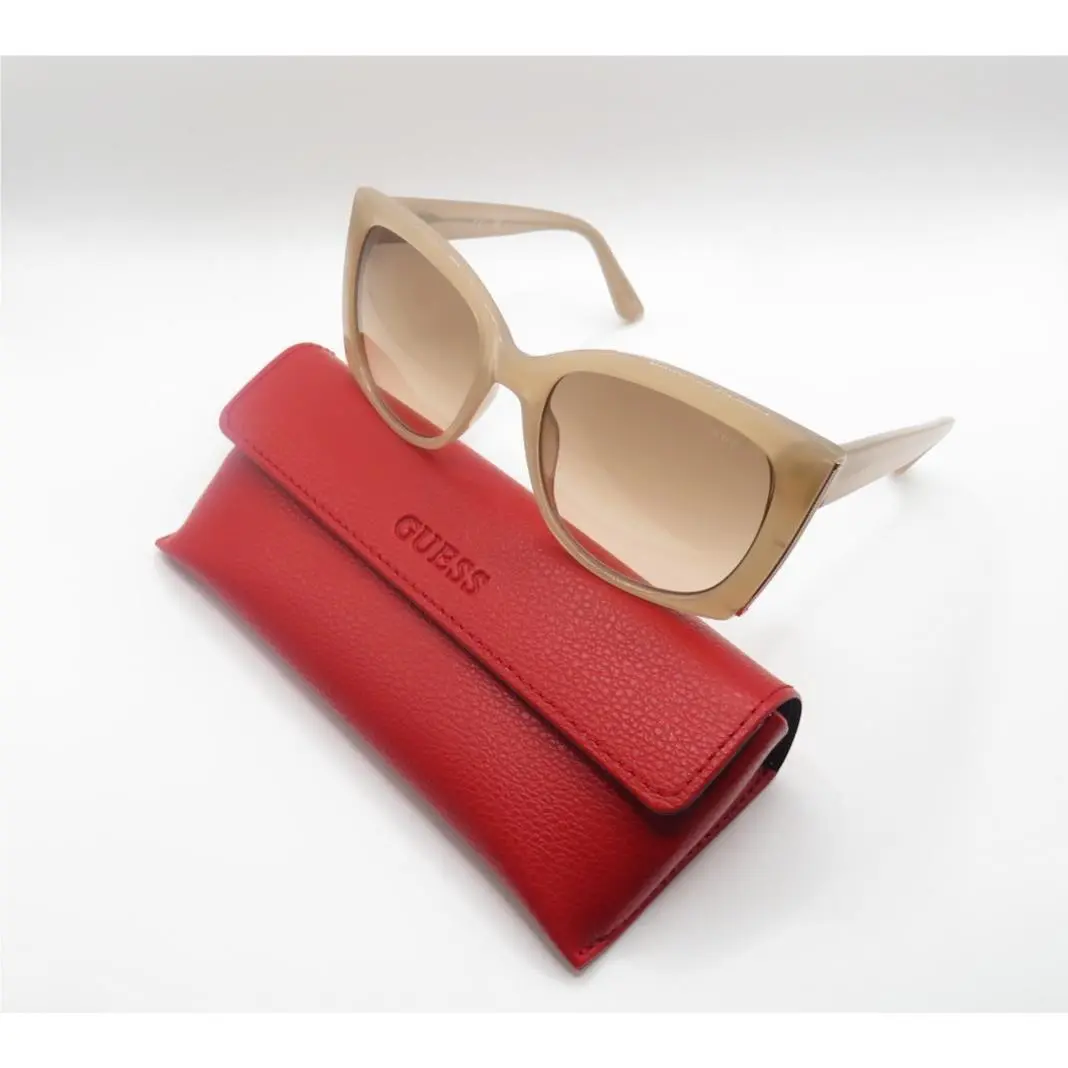 GF6169/S 57F Shiny Beige/brown Gradient Sunglasses by Guess