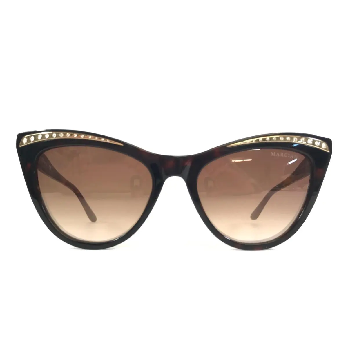 Guess by Marciano Sunglasses GM0793 52F Tortoise Crystal w Brown Gradient Lenses