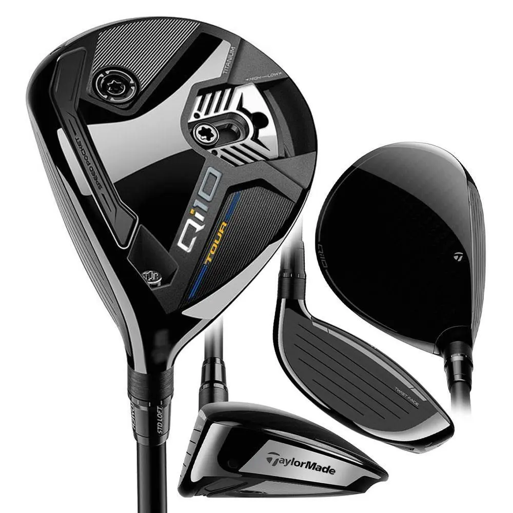 Taylormade Men Qi10 Tour Fairway Wood - 24 LH 3 15 Graph Stiff