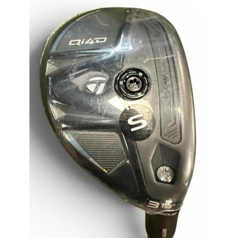 Taylormade Qi4D 3 Hybrid – Kbs Reax White 75g Stiff Flex Shaft + HC