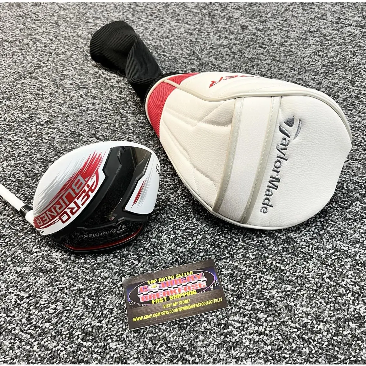 Taylormade Aeroburner 10.5 Driver Matrix Speed Rul-z 50 R Flex Shaft Cover