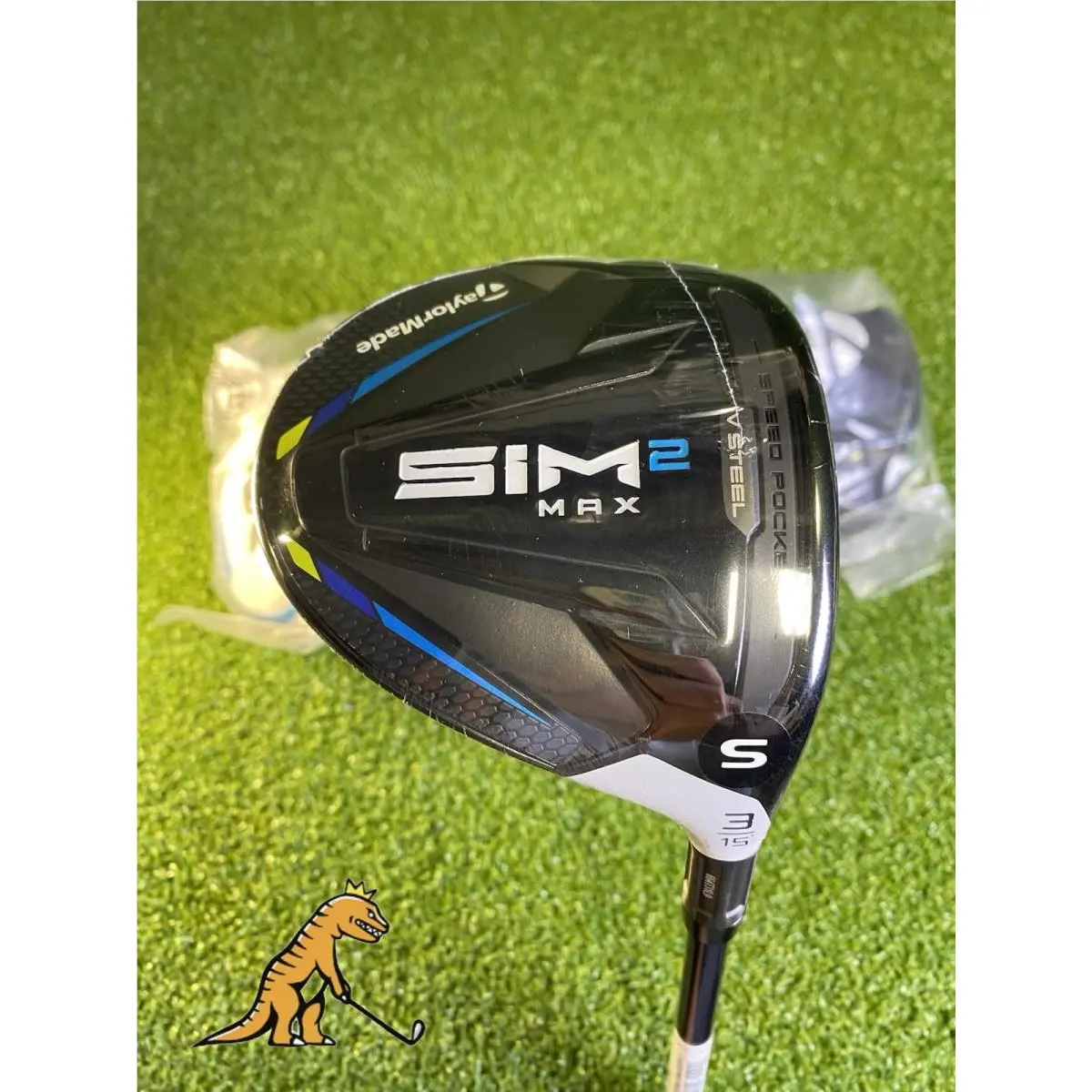 Taylormade SIM2 Max 15 3-Wood Ventus Blue 60g Stiff Flex + HC