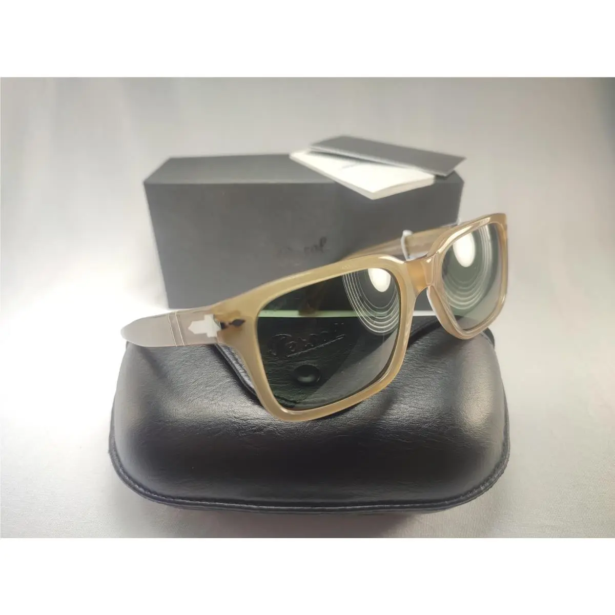 3272-S 1169/31 Honey Acetate Green Lens Italy 55mm 55-20-145 by Persol