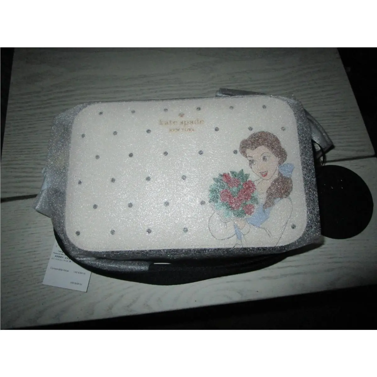 New York  Crossbody Disney. Beauty and The Beast Collection. Belle by Kate Spade