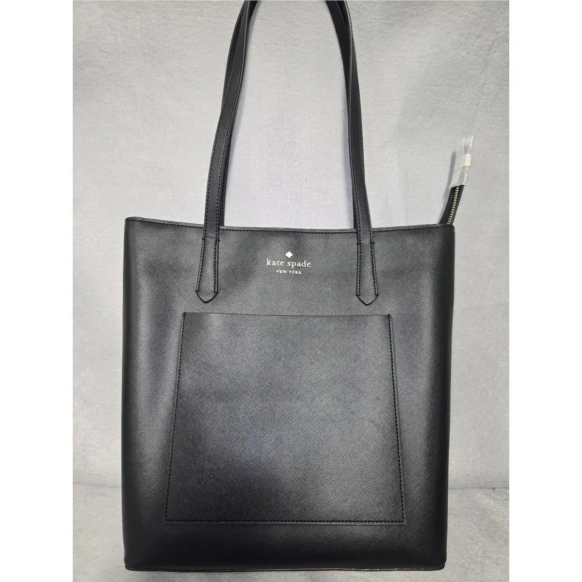 Kate Spade New York Daily Large Tote Black Saffiano Leather Shoulder Bag New