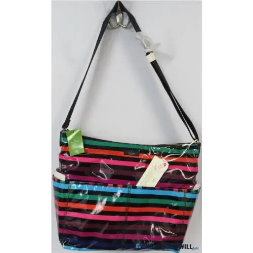 New  Daycation Serena Striped Baby Diape/shopping Tote Bag by Kate Spade