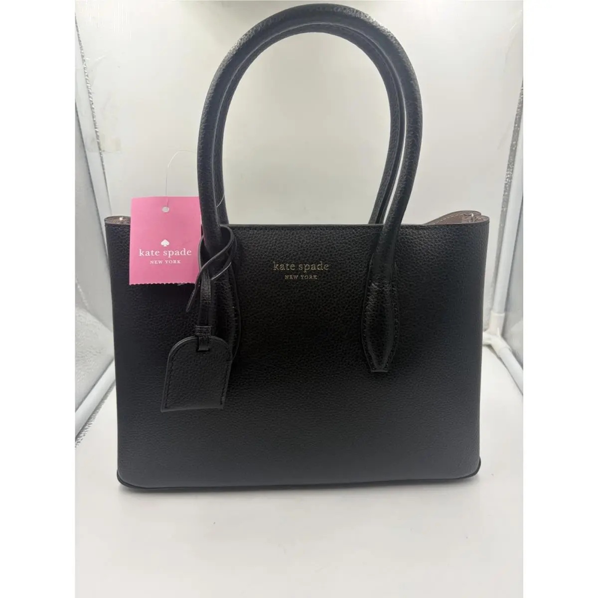 New  New York Women Eva Small Top Zip Black Satchel and Crossbody by Kate Spade