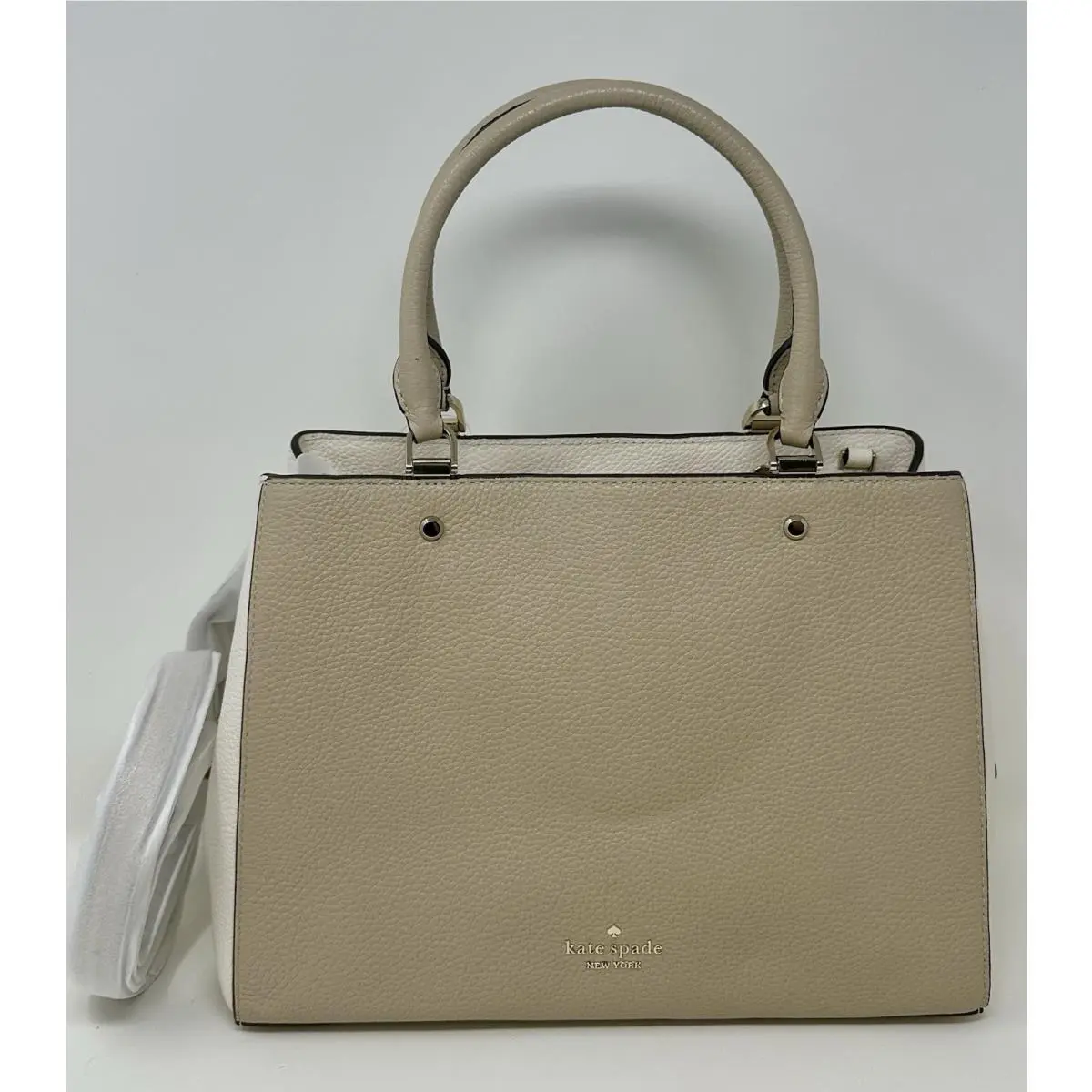 Shoulder Bag Medium Triple Compartment Leila Light Sand WKR00326 by Kate Spade