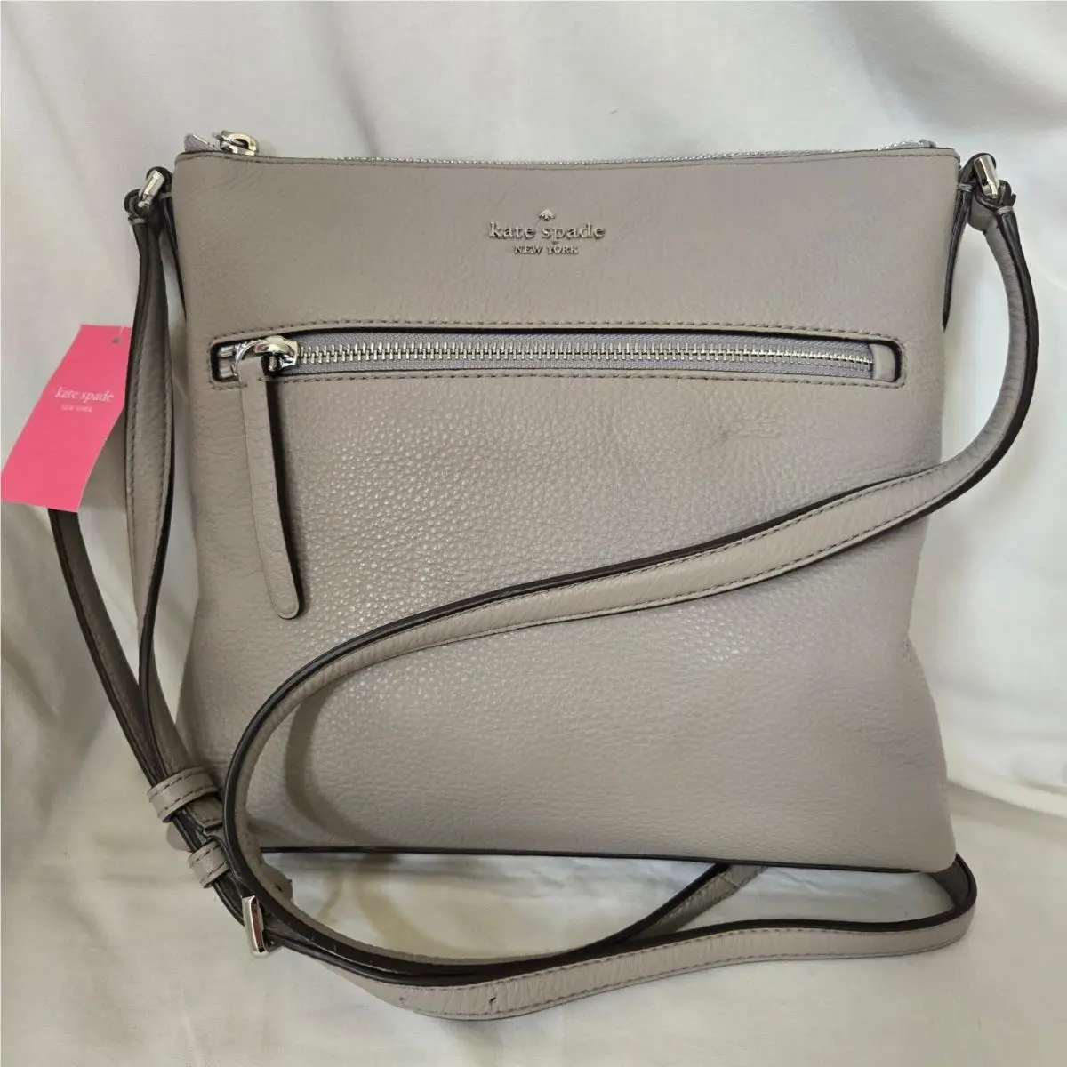 Handbag Jackson Top Zip Crossbody Soft Taupe Read by Kate Spade