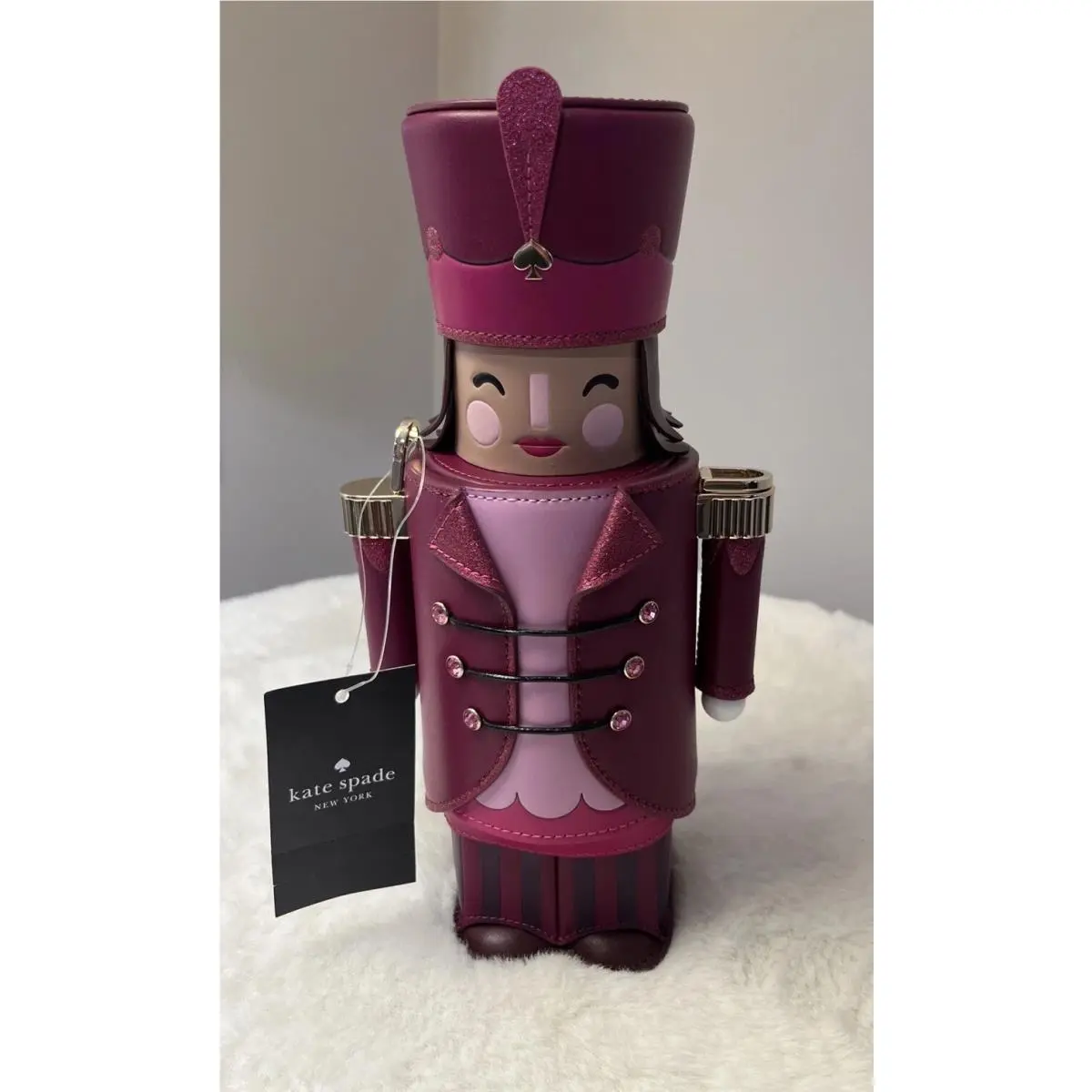 Oh What Fun 3D Nutcracker Crossbody Bag Novelty Christmas Gift by Kate Spade