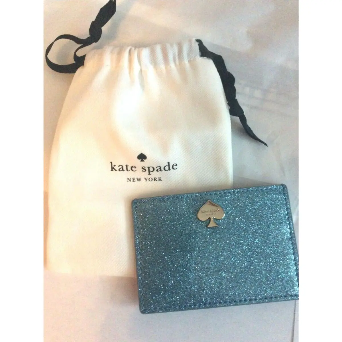 Kate Spade Wallet Case Glitter Holiday Birthday Disney Girl Teen Party n