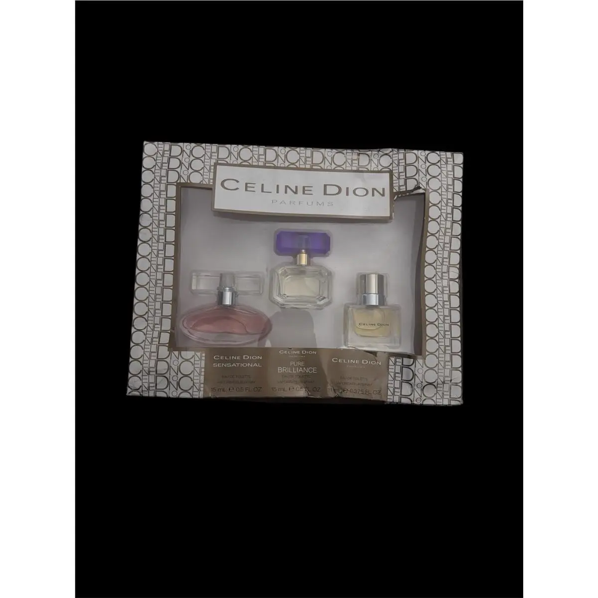 Dion Eau de Toilette Spray Set Sensational Signature 15ml 15ml 11ml by Celine