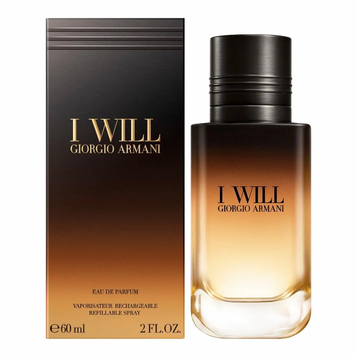 I Will by Giorgio Armani Eau de Parfum Edp Men 60ml 2oz /