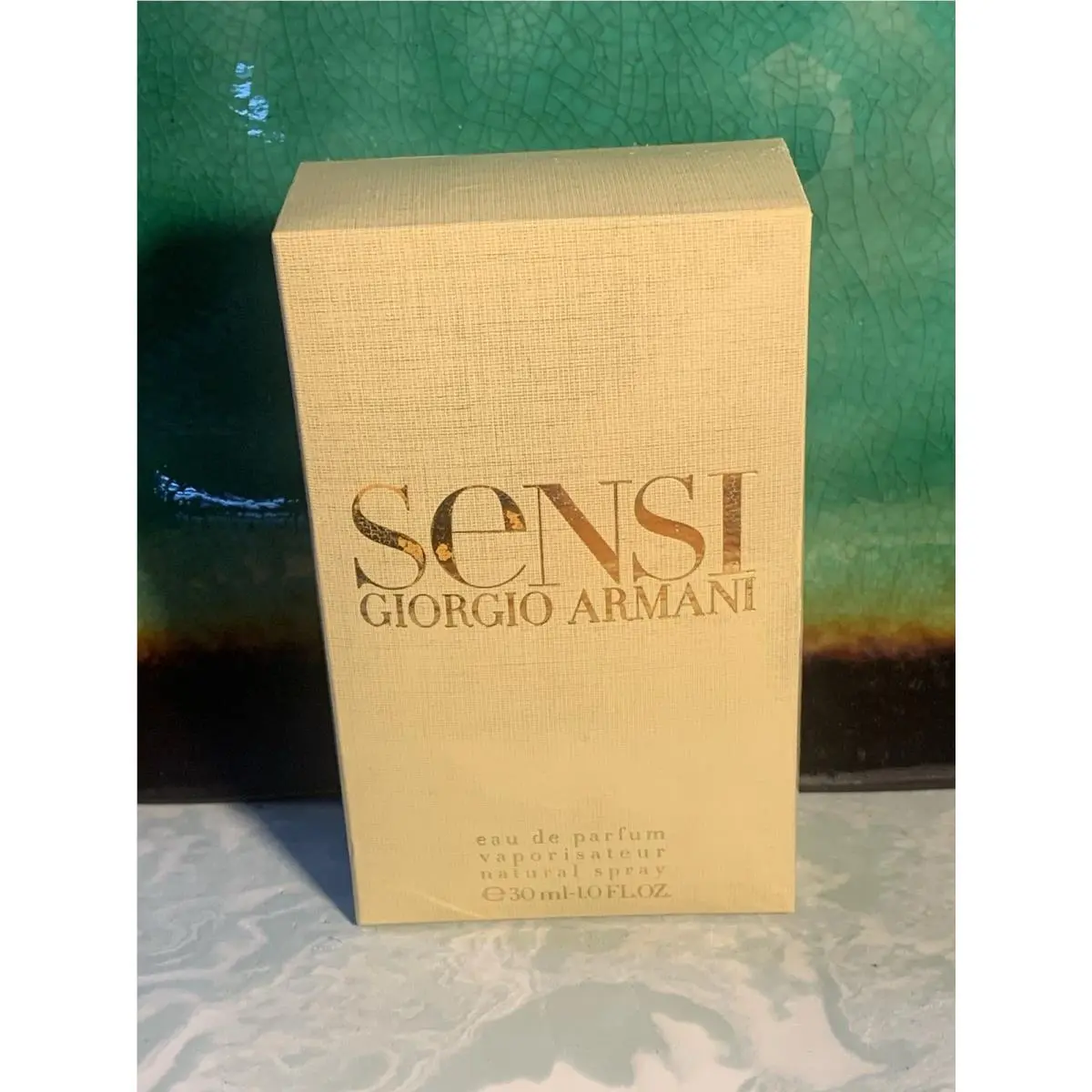 Vtg Giorgio Armani Sensi Eau de Parfum Natural Spray 1.0 fl Oz Read Description