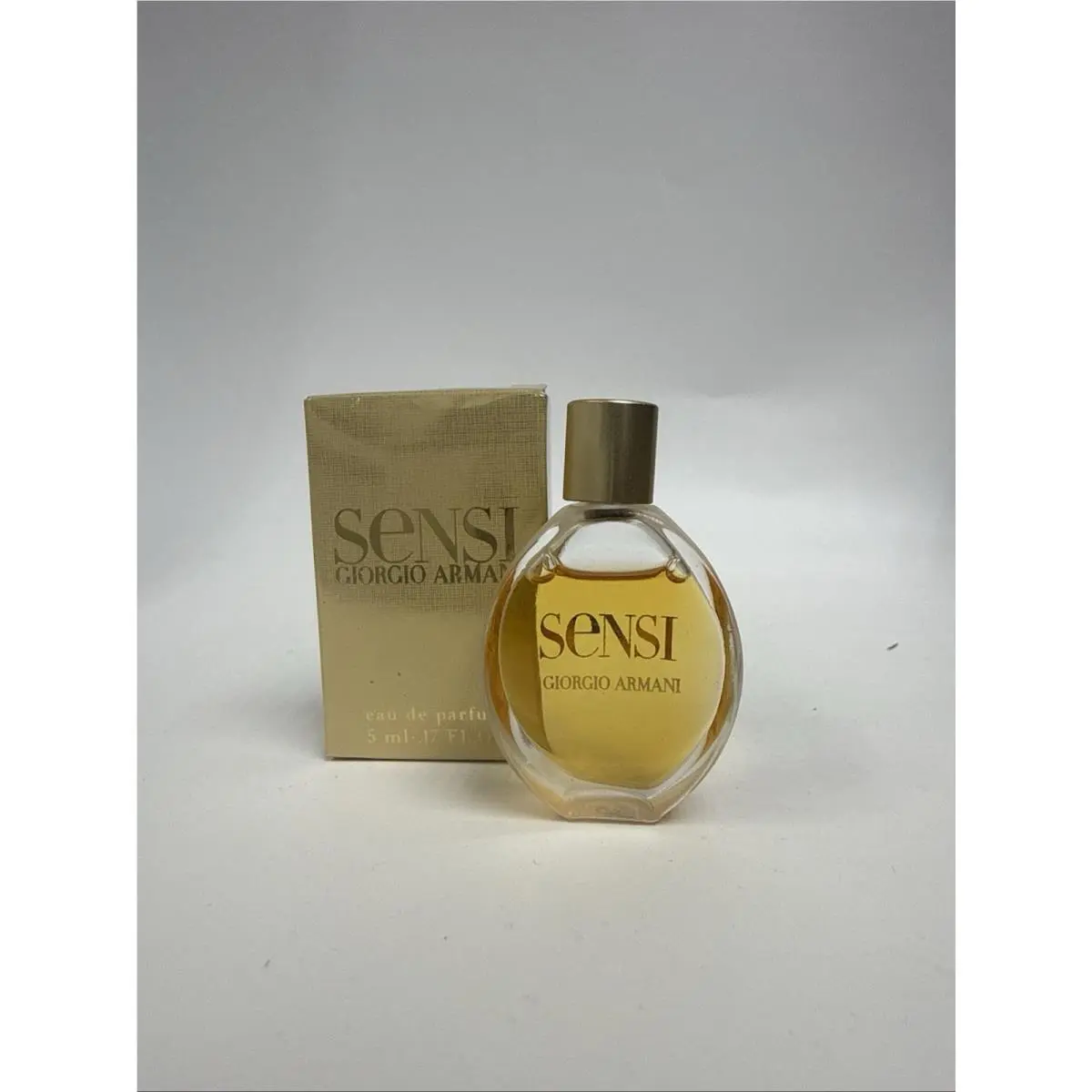 Sensi Giorgio Armani Eau de Parfum 5ml .17fl oz Travel Size Miniature Rare