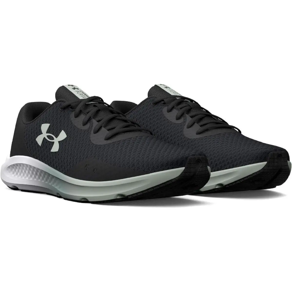 Under Armour shoes - JET GRAY-JET GRAY-GREEN 3