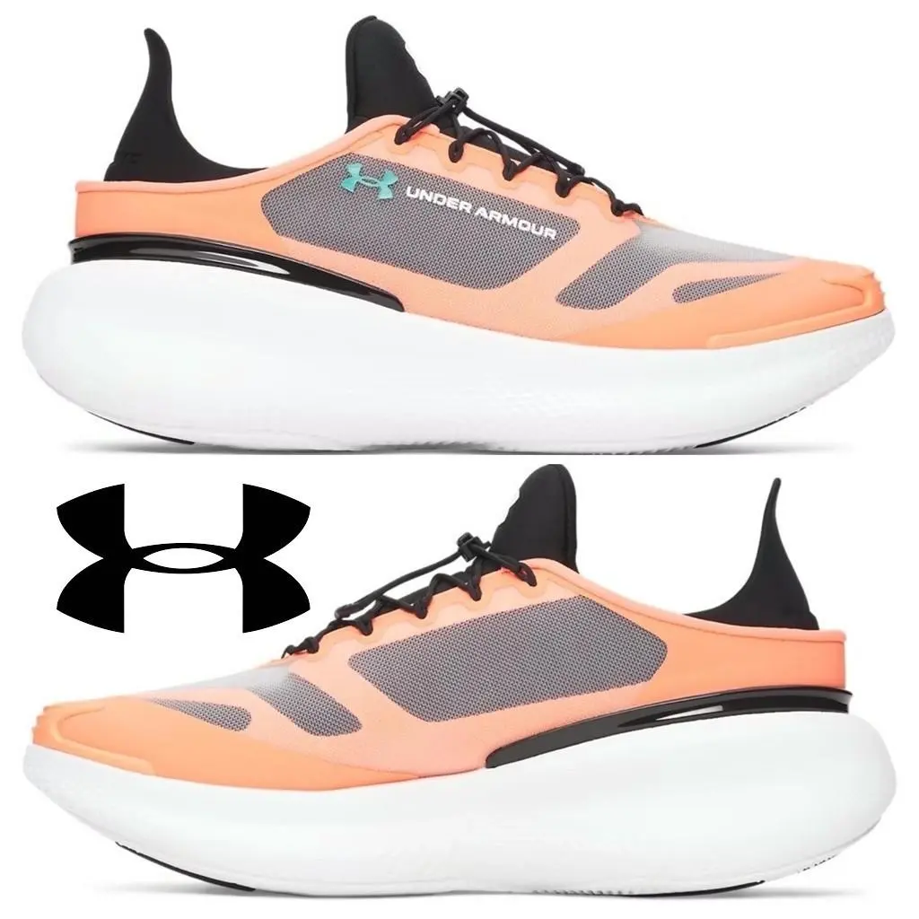 Under Armour shoes - Under Armour Nova - Nova - Orange, Manufacturer: Ultimate Black / White / Green Mode - 008 6