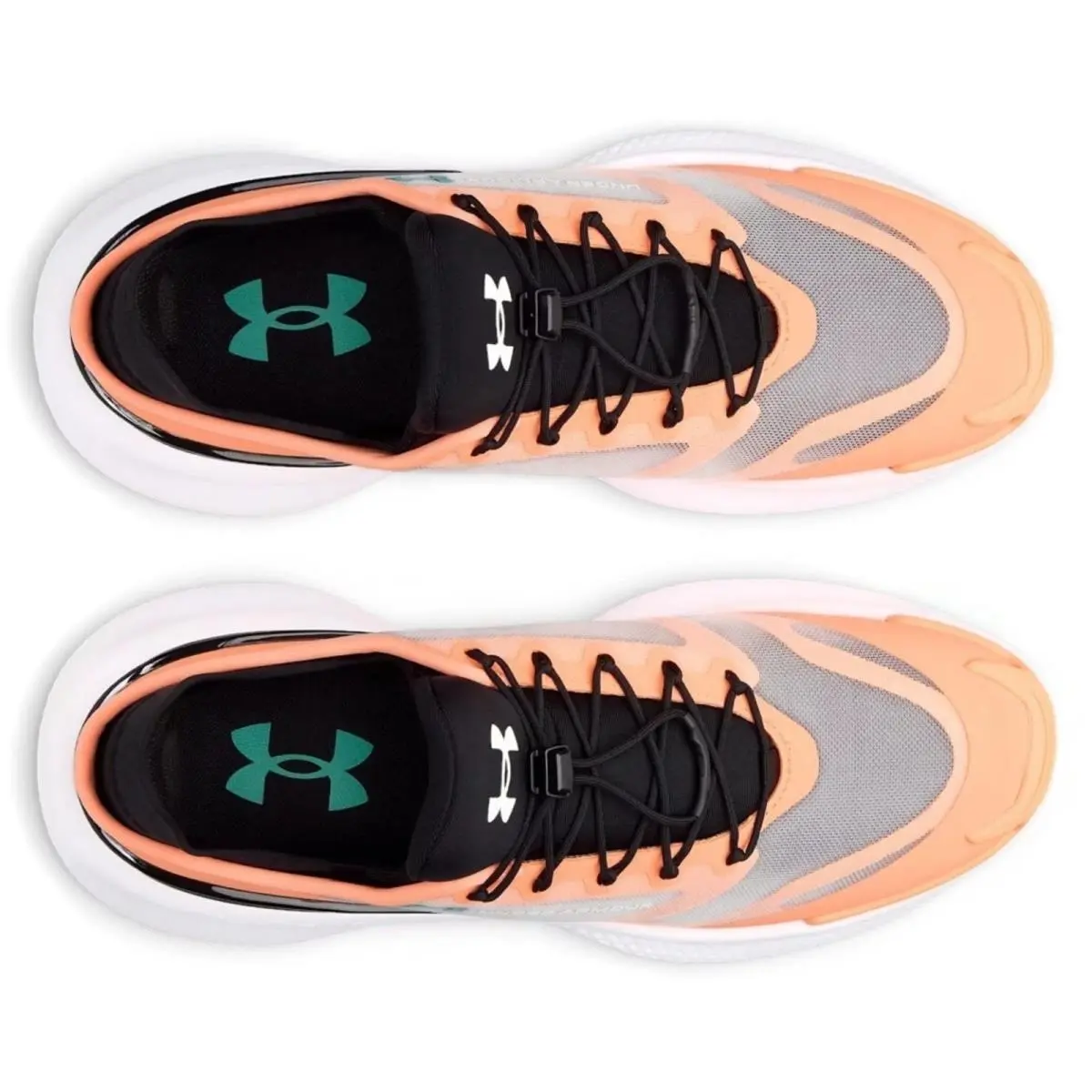 Under Armour shoes - Under Armour Nova - Nova - Orange, Manufacturer: Ultimate Black / White / Green Mode - 008 11