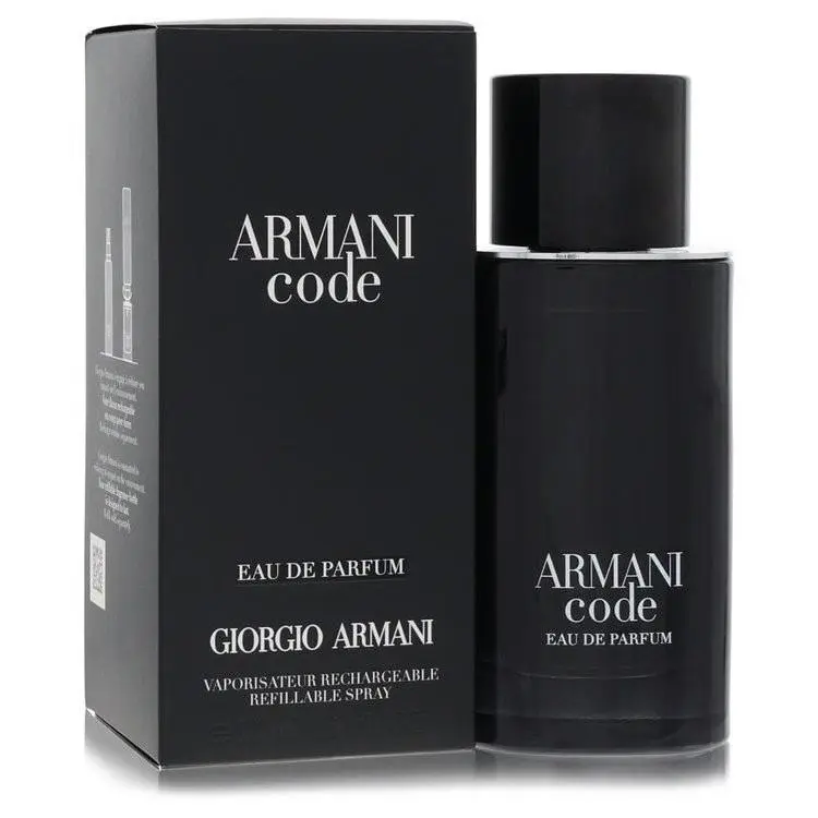 Armani Code by Giorgio Armani Eau De Parfum Refillable Spray 2.5 oz Men