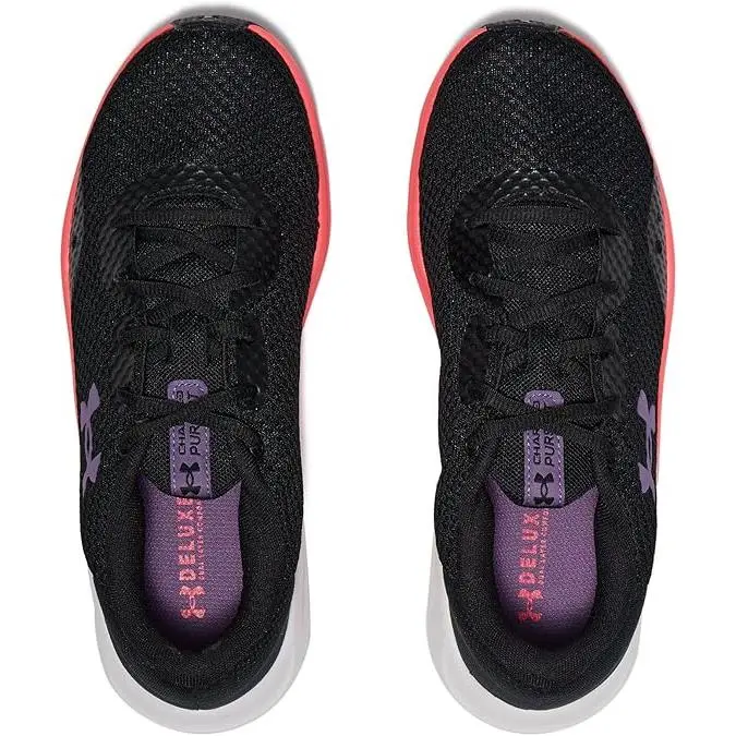 Under Armour shoes - BLACK-PINK SHOCK-RETRO PURPLE 5