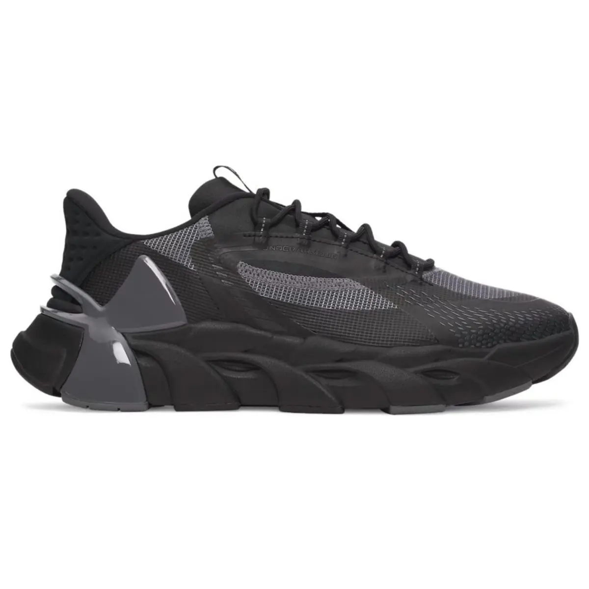 Under Armour shoes - Under Armour HB - Black, Manufacturer: Black / Anthracite / Metallic Black - 001 2