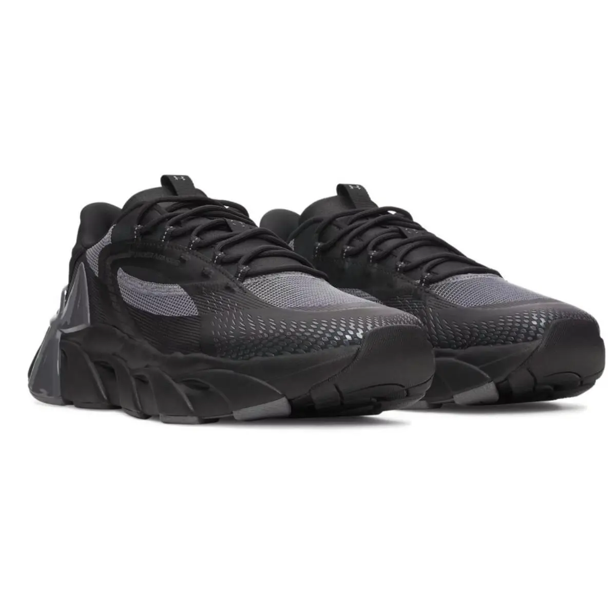 Under Armour shoes - Under Armour HB - Black, Manufacturer: Black / Anthracite / Metallic Black - 001 6